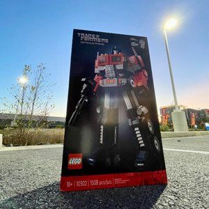 LEGO Optimus Prime 10302 Building Set Toy Set (1,508 Pieces)